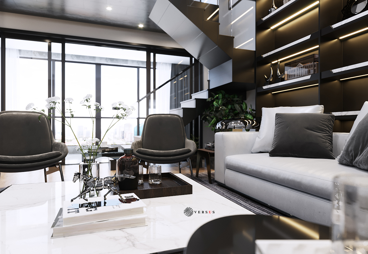 【紫竹园 · 现代】|空间|家装设计|jane_______原创作品-站酷zcool