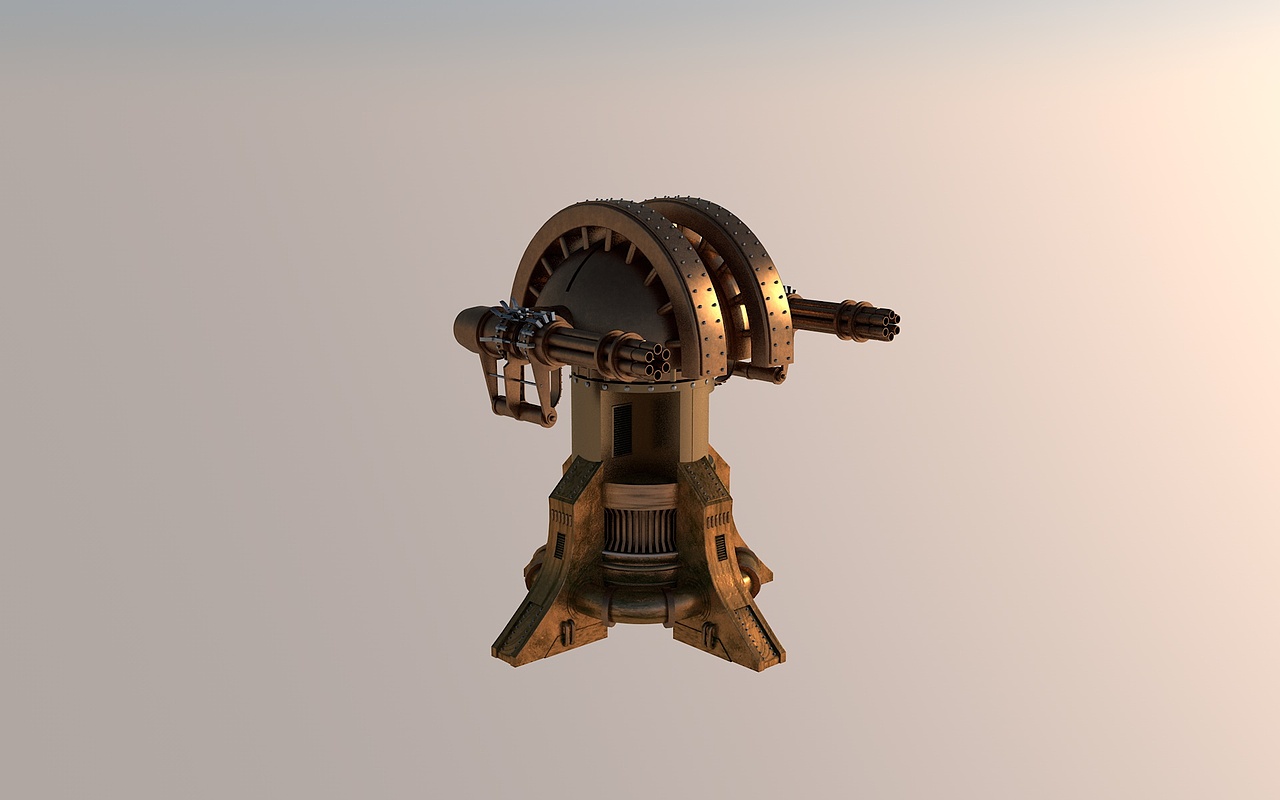 童年回忆之红色警戒2-尤里篇:盖特机炮