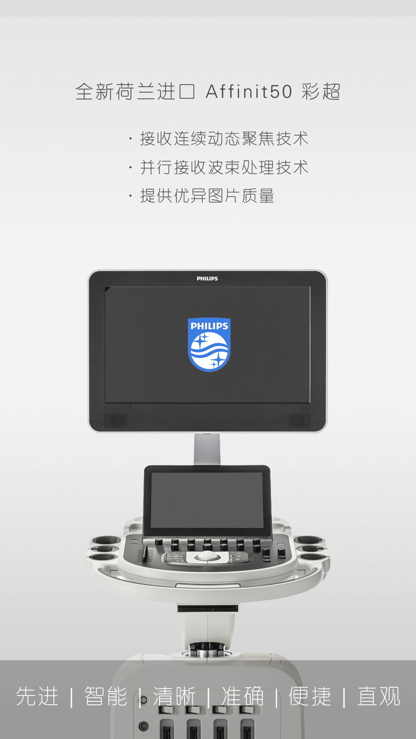 飞利浦彩超A50微信推送