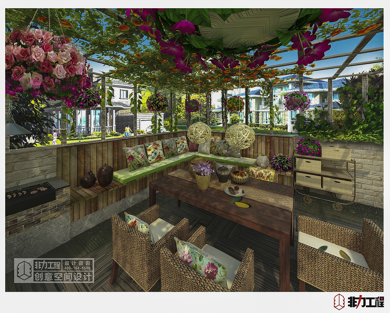【非力工程?富力華庭花園改造】- 案例分享（圖ZNzAzMTIyMDQ=） - 景觀設(shè)計(jì) - 站酷設(shè)計(jì)師非力一家裝設(shè)計(jì)原創(chuàng)素材 - 站酷ZCOOL