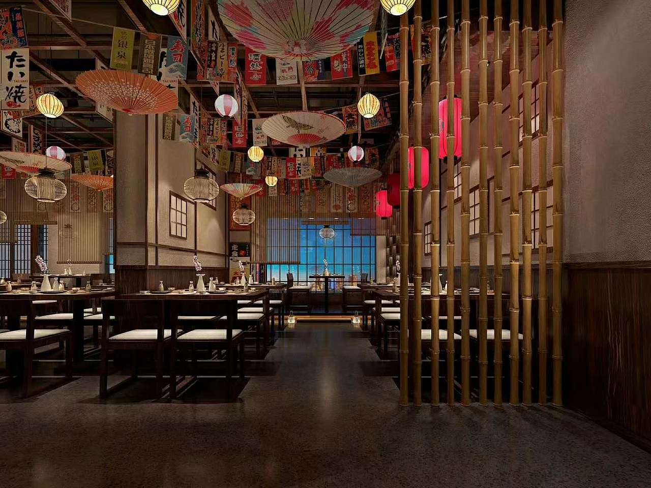 居酒屋表现（图ZMjI3MDc3NDA0） - 家装设计 - 站酷设计师Z18672383原创素材 - 站酷ZCOOL