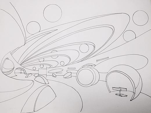 展示空间设计创意小稿