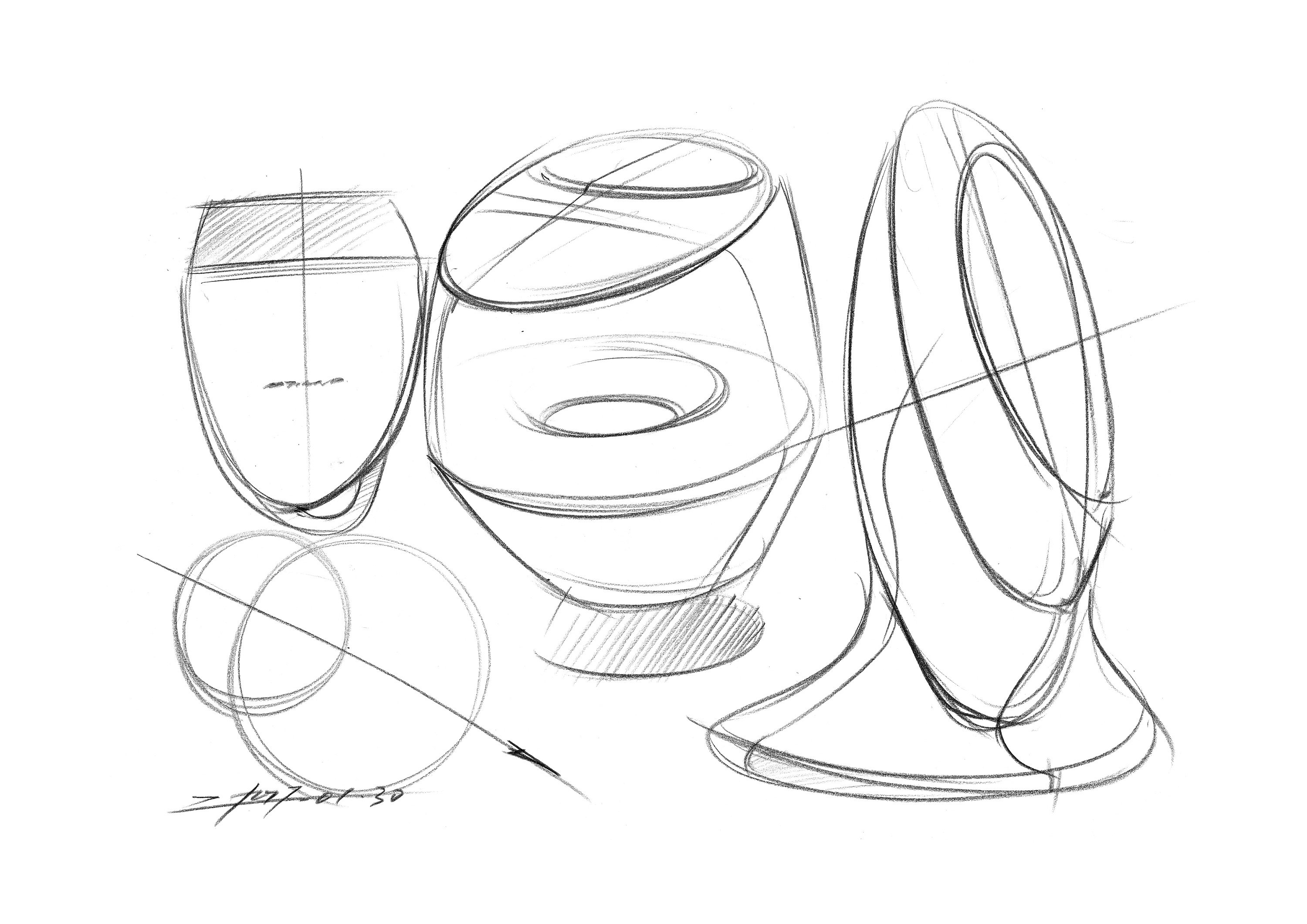 2017产品设计手绘1月一日一画