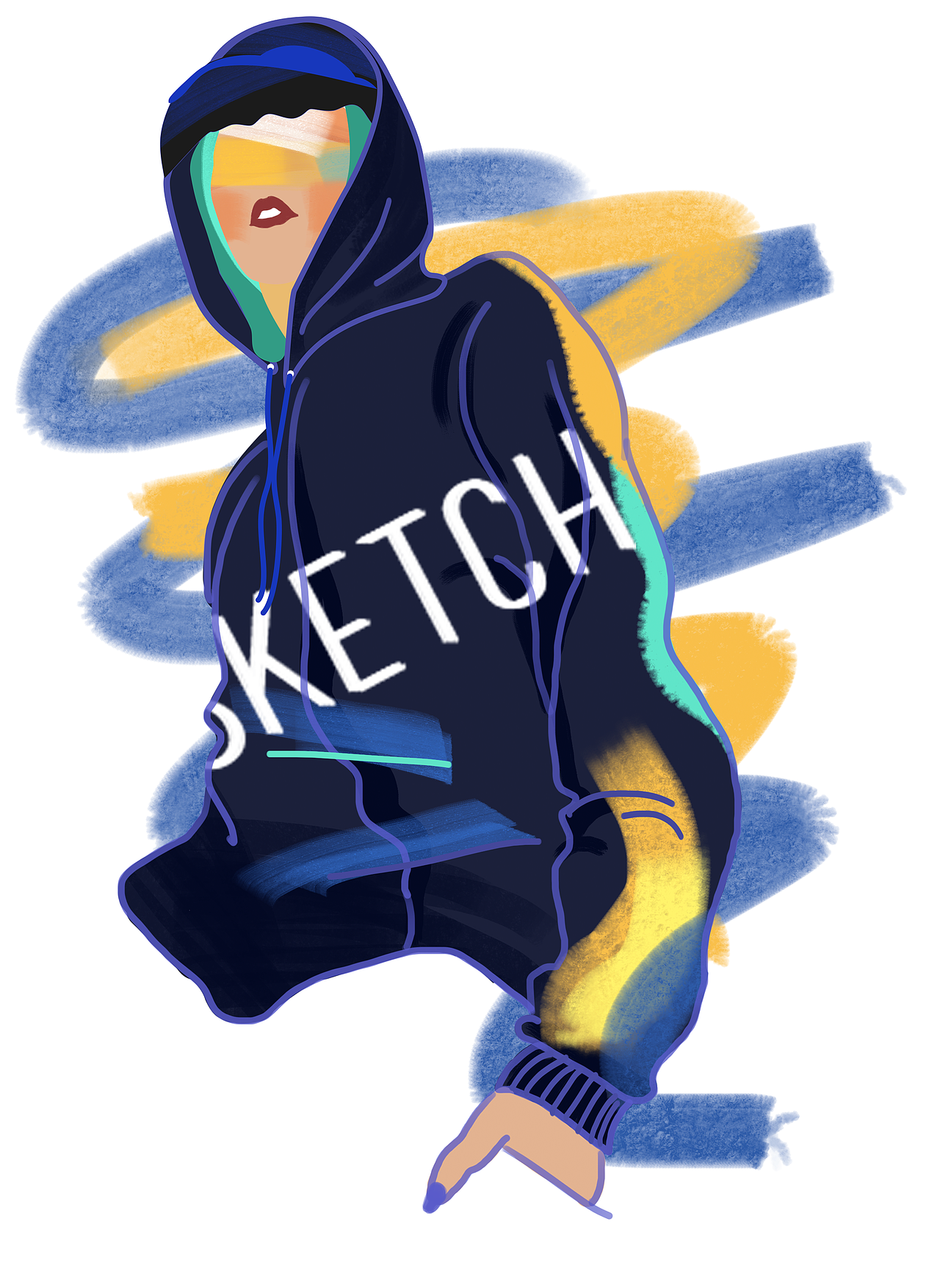 坏女孩（图ZMTY1MTQ4MTcy） - 创作习作 - 站酷设计师ZYH含原创素材 - 站酷ZCOOL