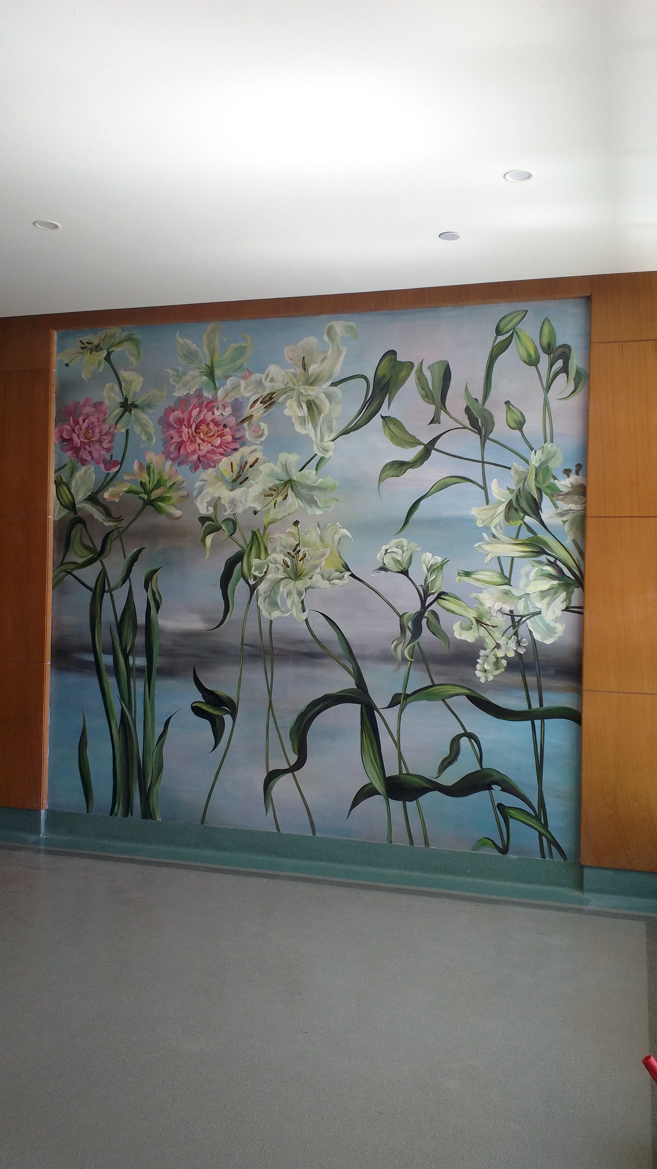 酒店酒吧壁画墙体彩绘