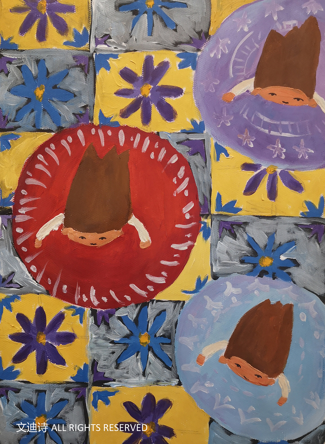 原创儿童绘本之安徒生童话《红舞鞋》|插画|绘本|文迪诗 - 原创作品