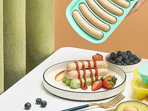 电商产品硅胶香肠模具拍摄