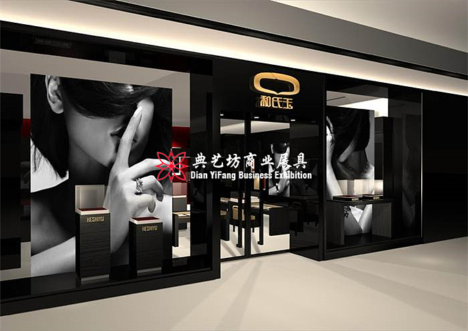 卡地亚珠宝展柜