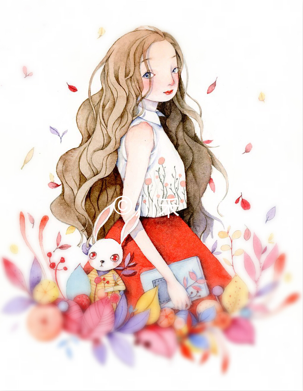 不喧哗自有声（图ZNTk5MzE3MjQ=） - 商业插画 - 站酷设计师川禾原创素材 - 站酷ZCOOL