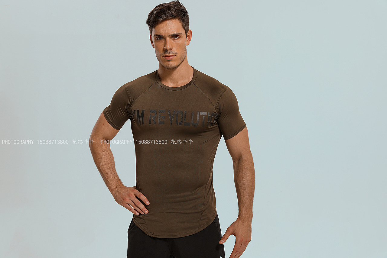 男健身服装拍摄