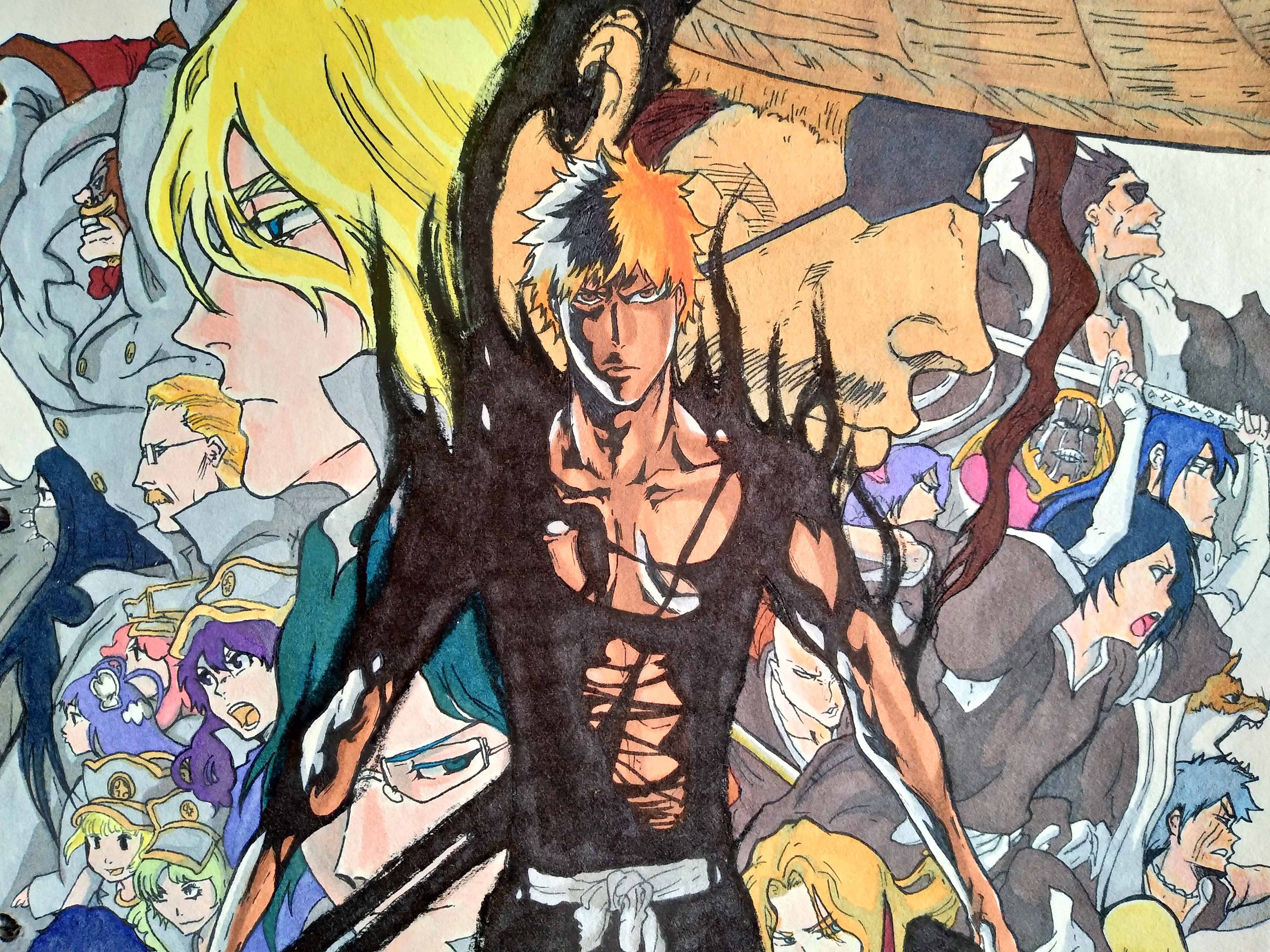 死神人物插画练习