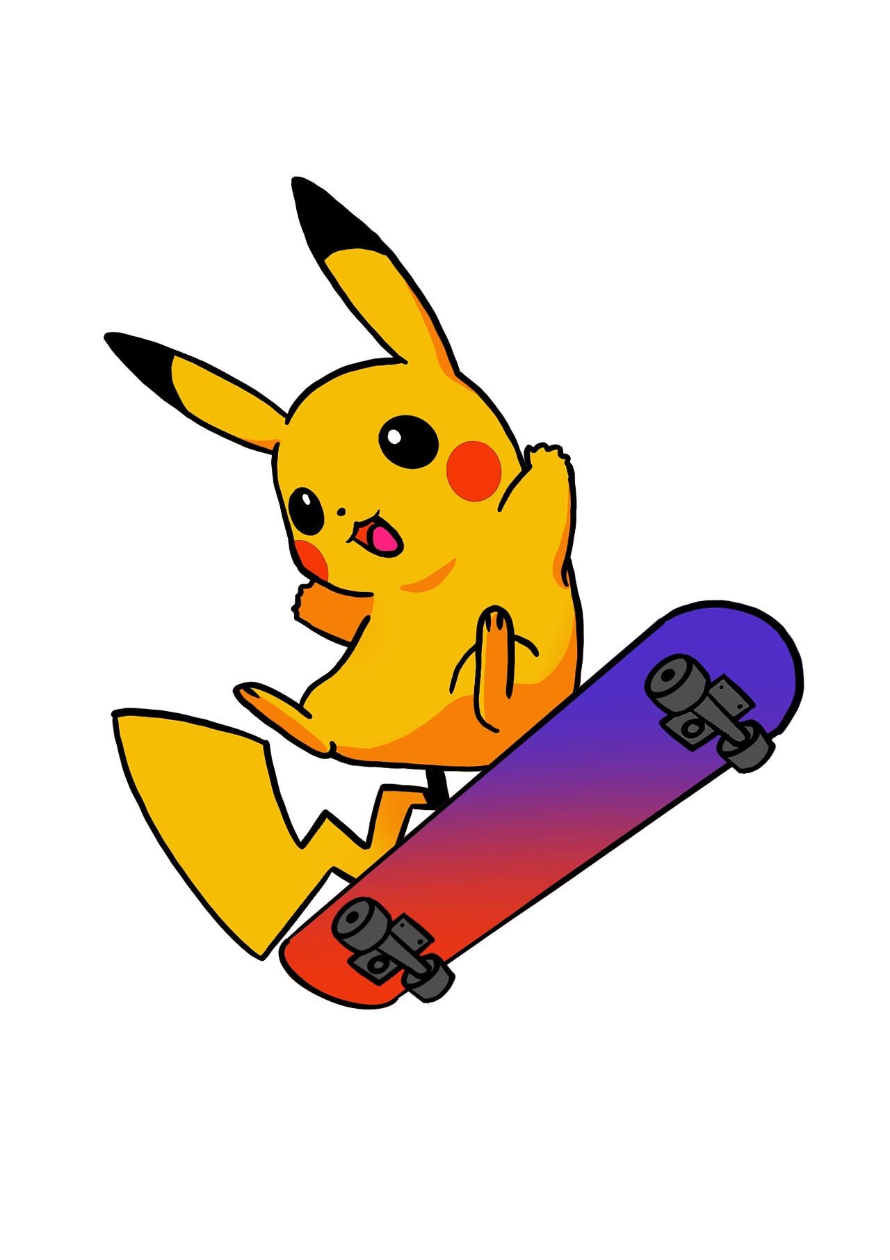 画个皮卡丘|插画|新锐潮流插画|fruze腐乳泽_原创作品-站酷zcool