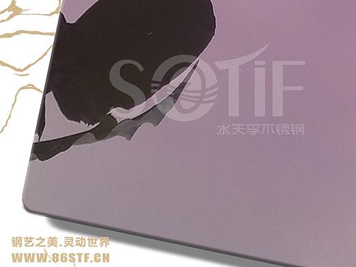 镜面彩色板  酒店装饰压花板定制