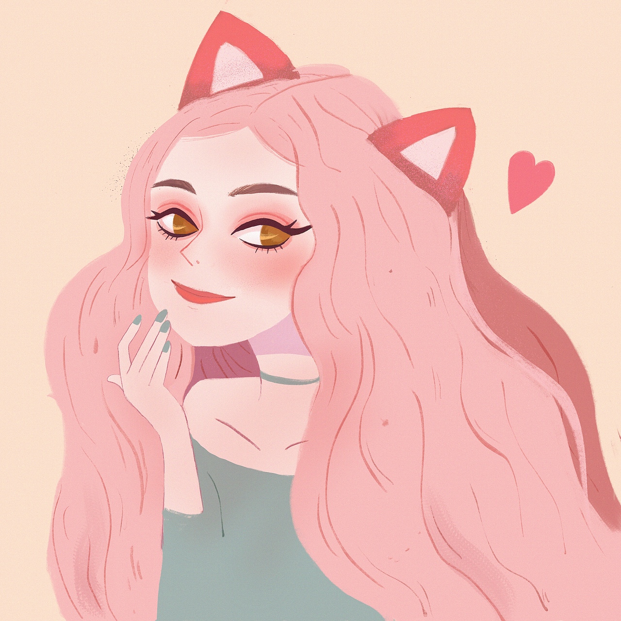 手绘头像|插画|创作习作|k咖啡_原创作品-站酷zcool