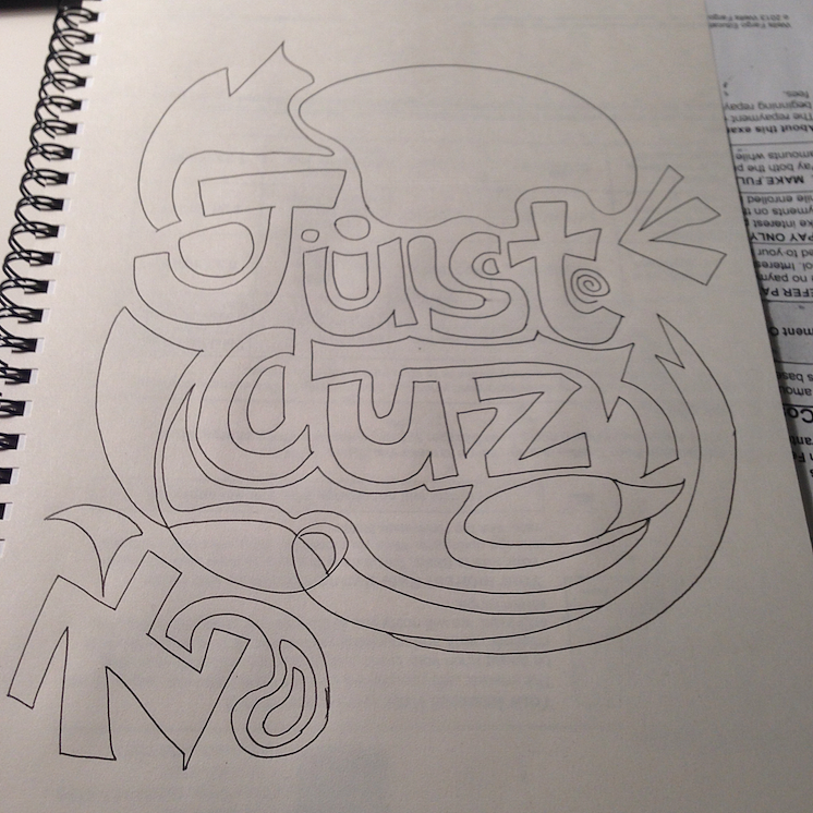 用笔画出轮廓,然后往里填。