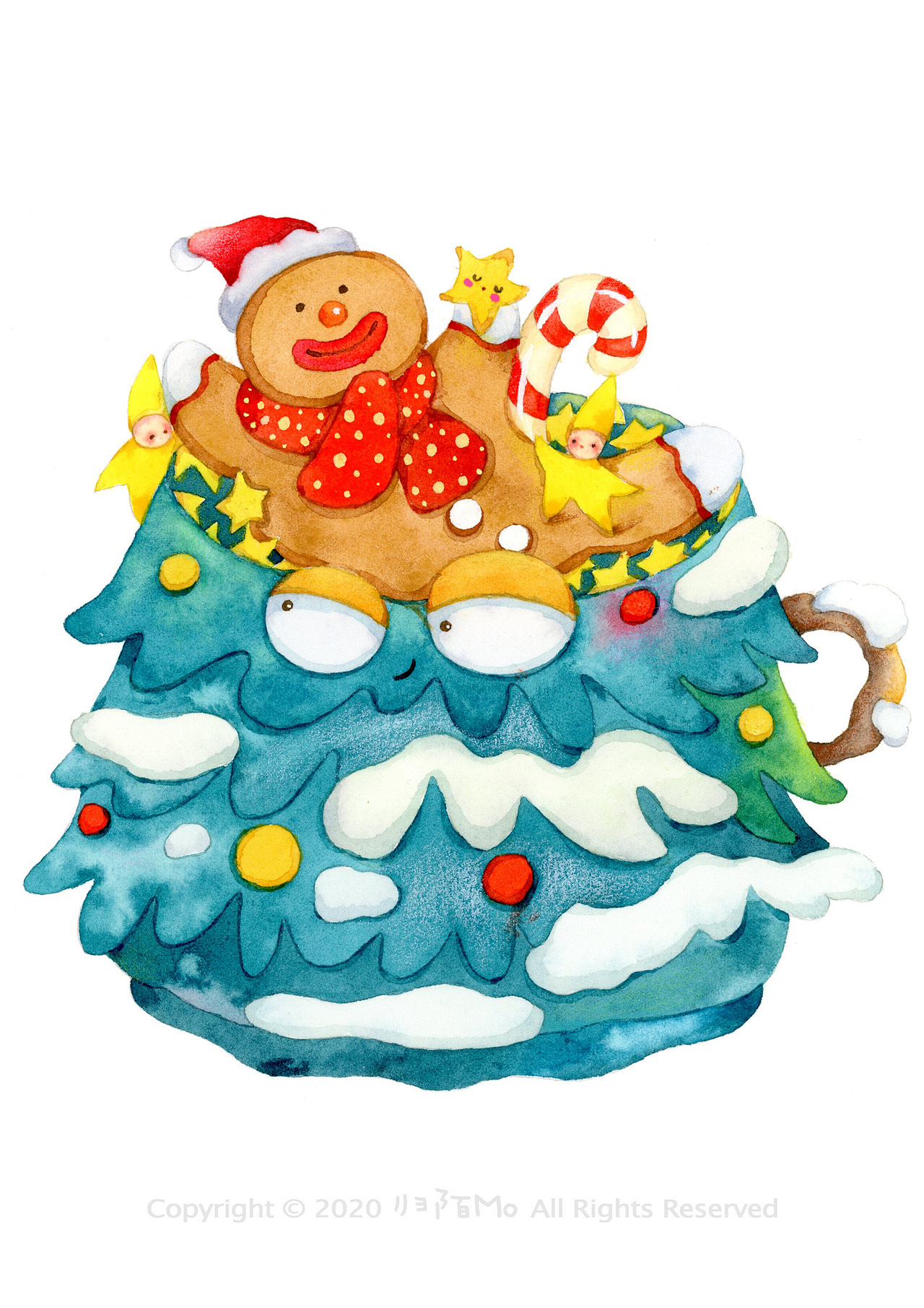 一组圣诞主题插图（图ZMjgyOTI1Mzk2） - 儿童插画 - 站酷设计师归陌原创素材 - 站酷ZCOOL