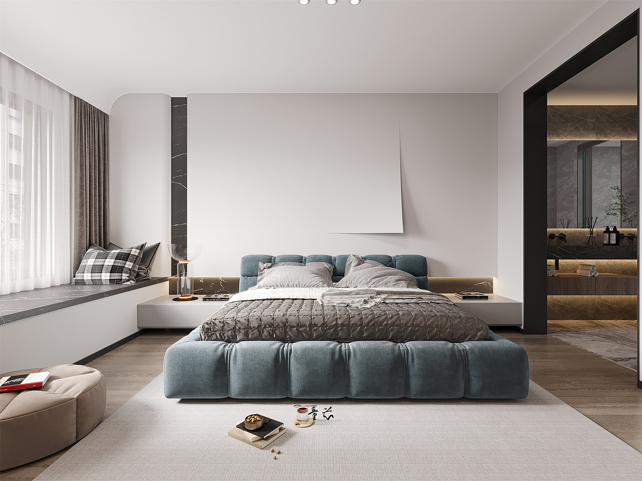 现代中式，优雅韵味提炼东方禅意。