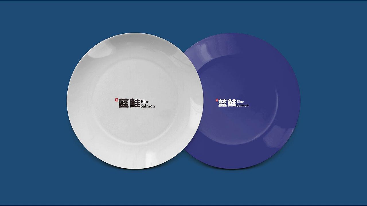 蓝鲑LOGO设计