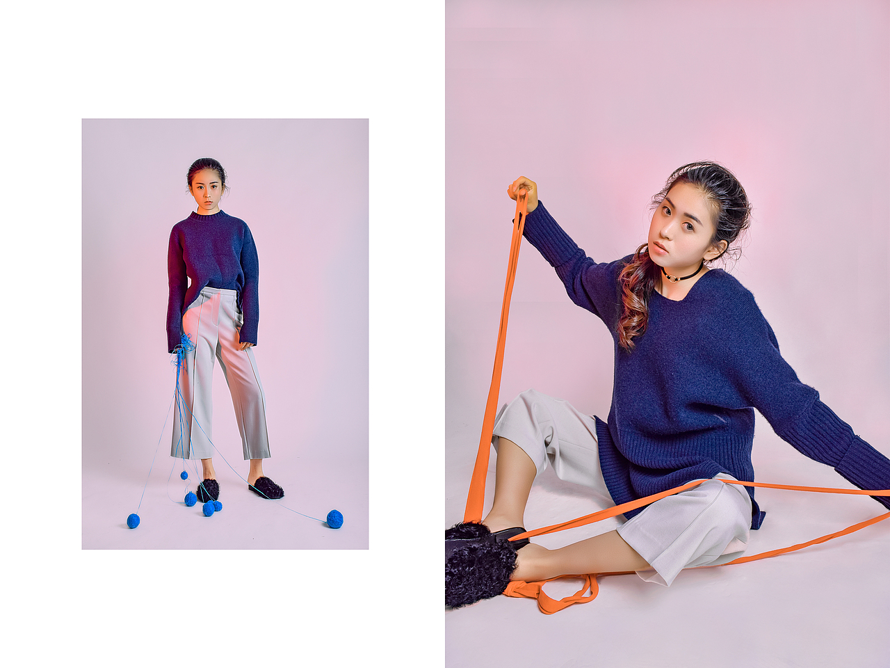 玩个毛线2017秋冬系列服装广告片