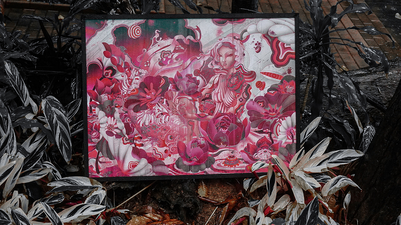 《涅槃》&《蓝》东方美学 | 佛教哲学绘画作品