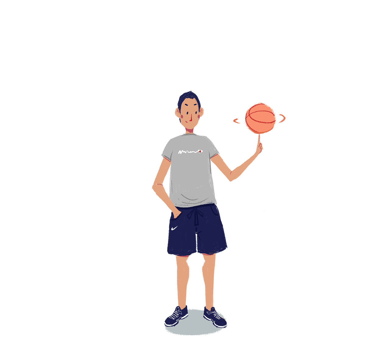 手绘篮球图片素材免费下载 - 觅知网