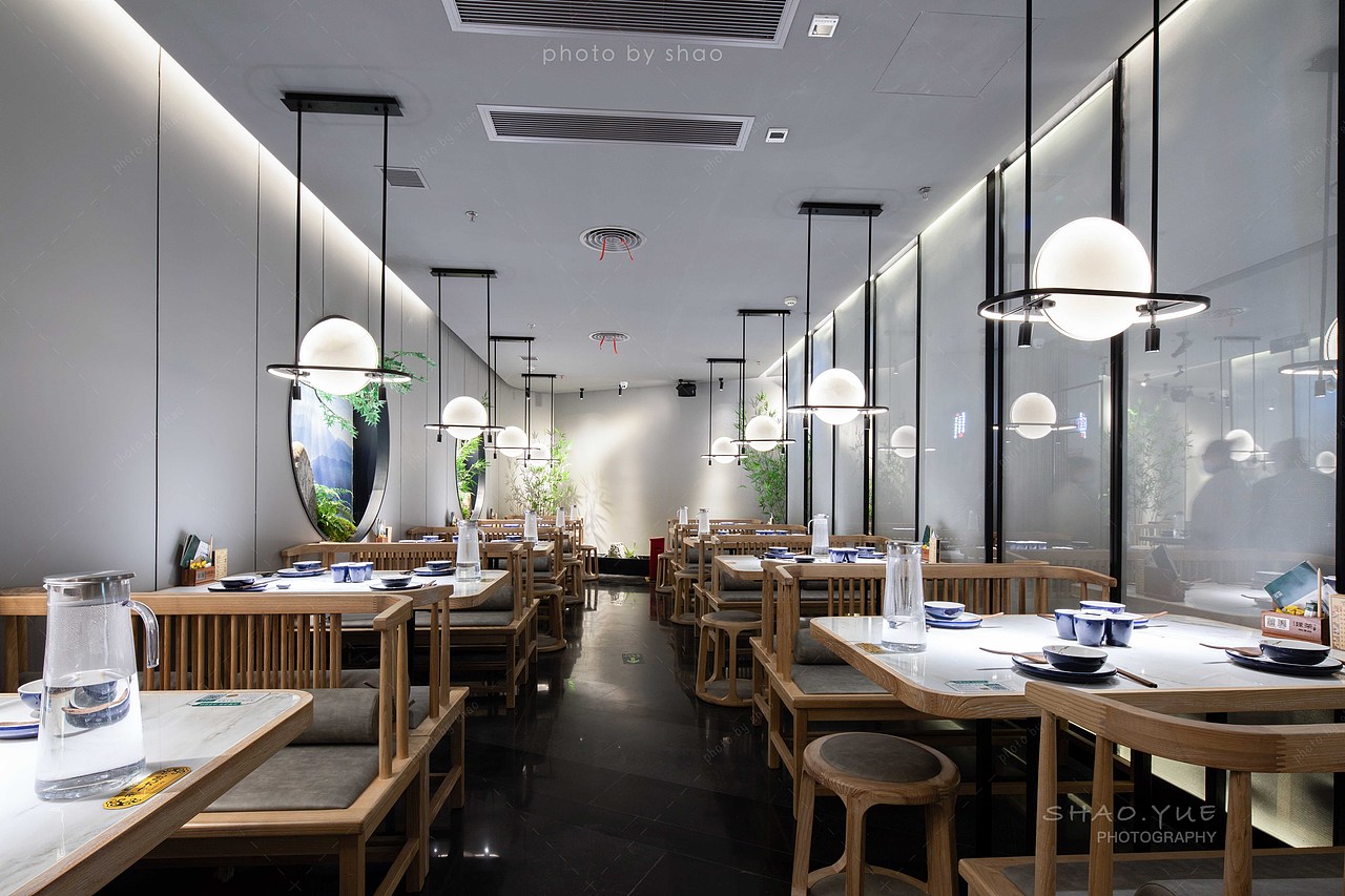 绿茶餐厅(徐州万科新淮天地)+SHAO 商业空间摄影