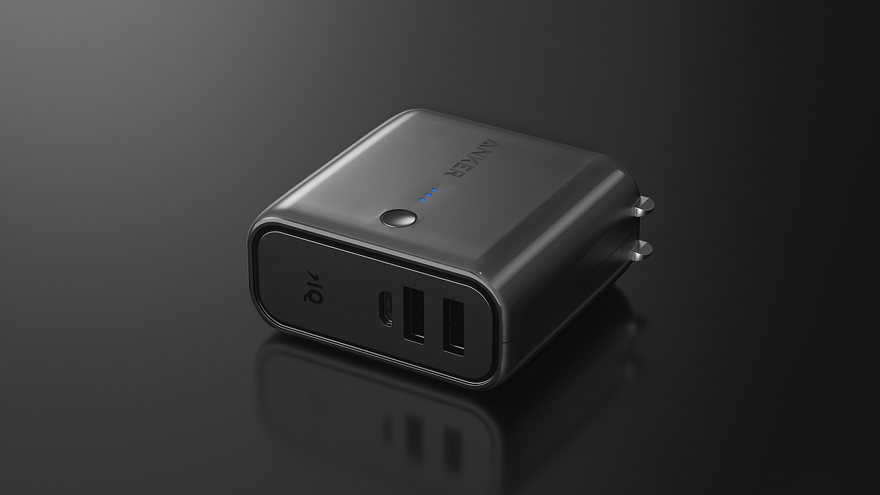 耳机和充电宝渲染练习