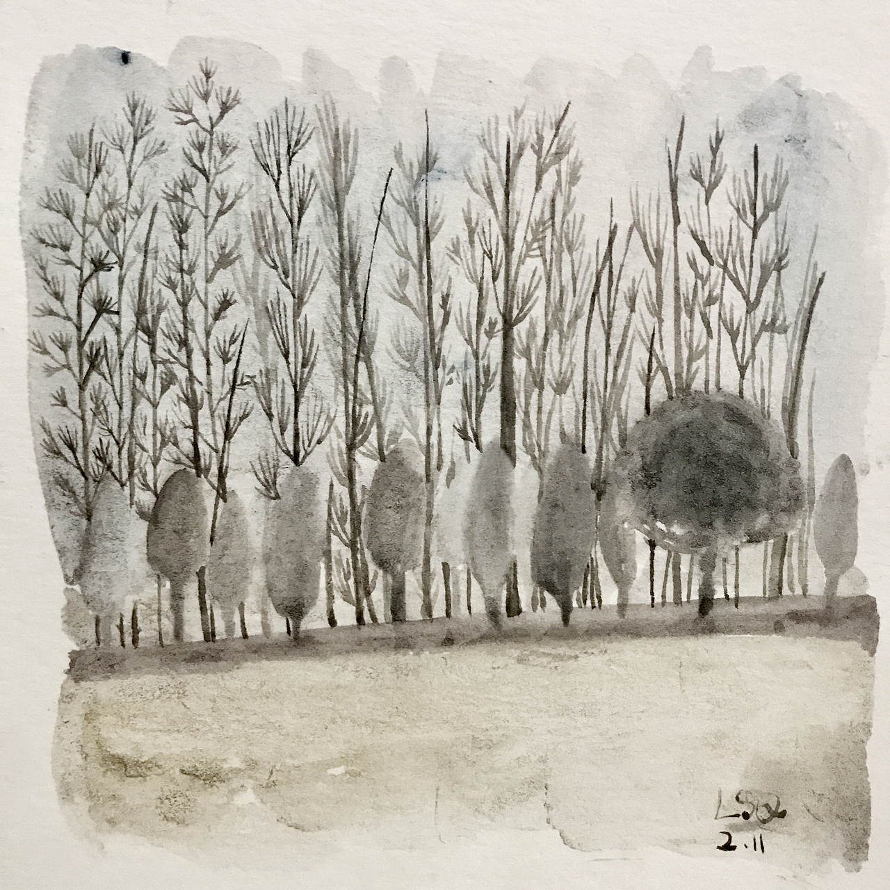 2018.02第一至三周（图ZMTA1NDkwMTM2） - 绘画 - 站酷设计师vanyushu原创素材 - 站酷ZCOOL