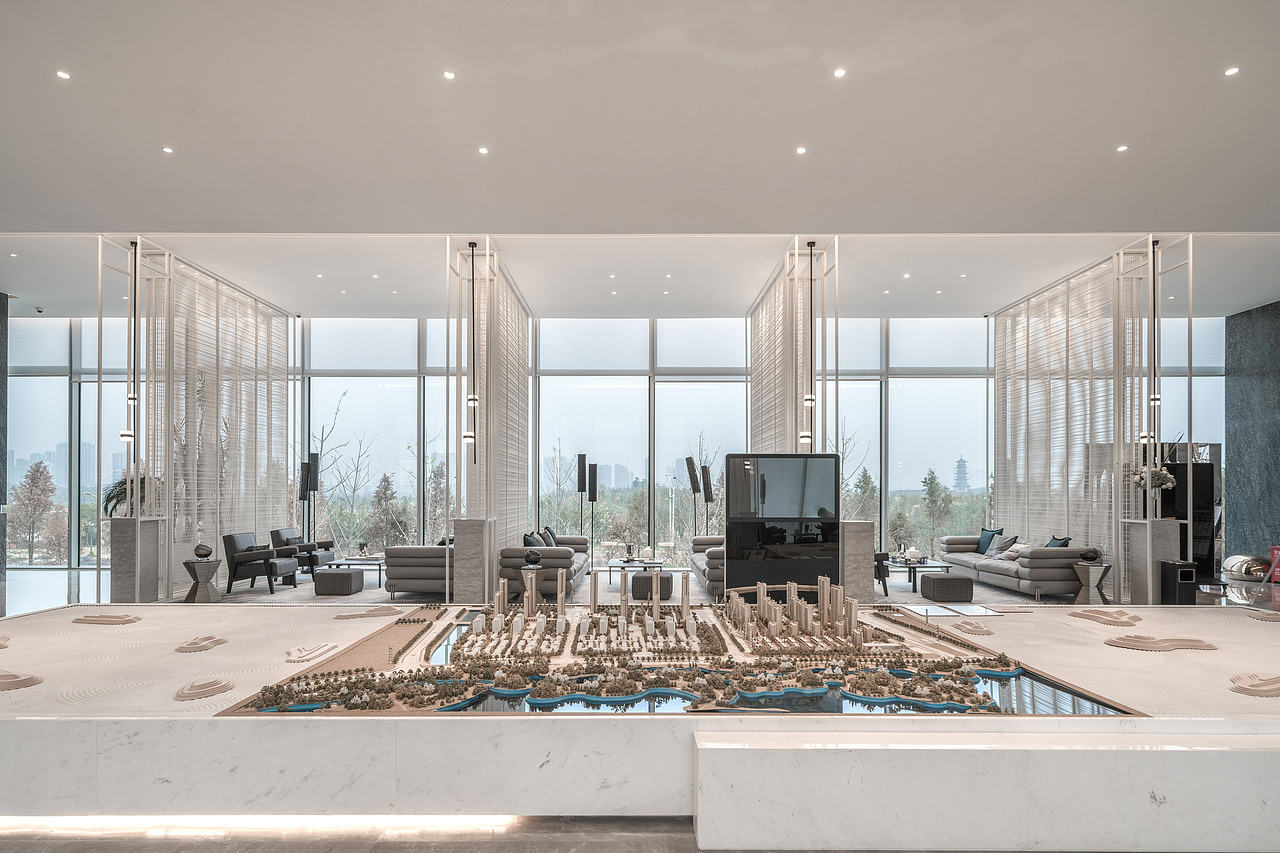 南昌万科华侨城纯水岸艺术展廊（图ZMjAwMzY5MjA0） - 环境/建筑摄影 - 站酷设计师行知影像XINZEE原创素材 - 站酷ZCOOL