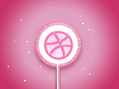 dribbble棒棒糖