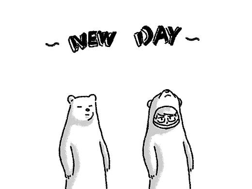 ~ NEW DAY ~（個人主頁-ZMjcxNTUwMTY=） - 藝術(shù)插畫 - 站酷設(shè)計師Jel_夏原創(chuàng)素材 - 站酷ZCOOL