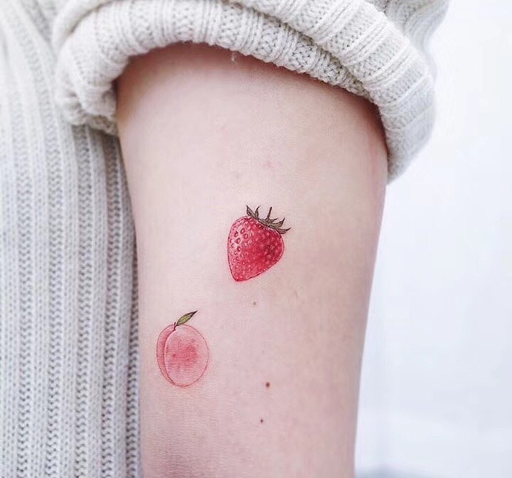 超精致柔美独特的简约而不简单的小纹身。宝鸡佳佳纹身