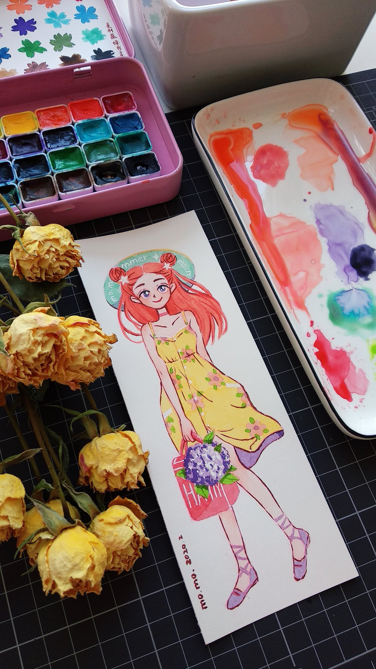 夏日少女 合集  临摹