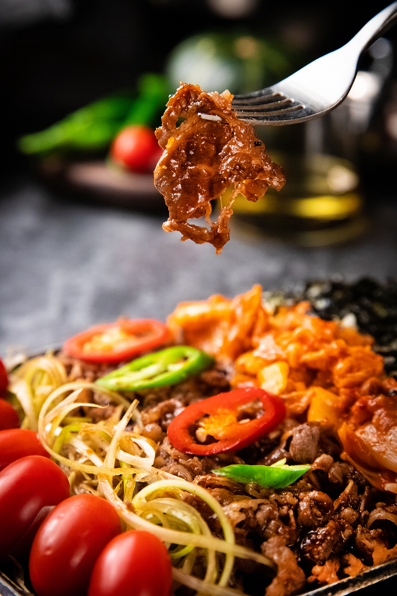 【商拍】炸鸡和拌饭