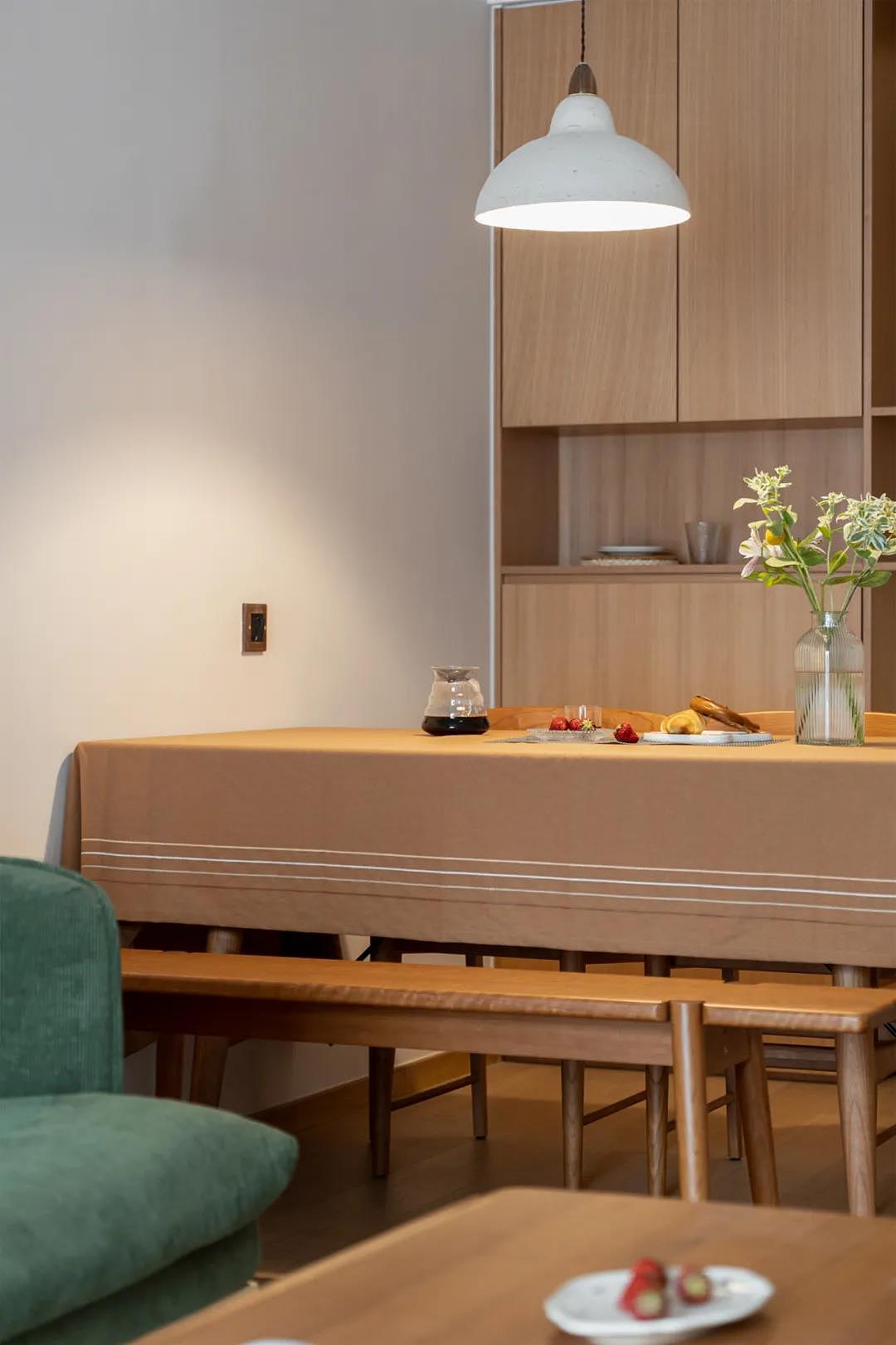 68平简约原木风格装修,全屋森系惬意! 