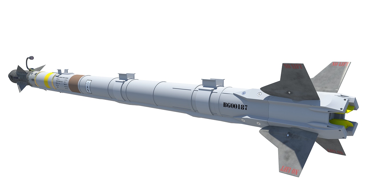 AIM-9X近距格斗空空导弹（图ZNDUzMDYzNjg=） - 其他三维 - 站酷设计师殇风原创素材 - 站酷ZCOOL