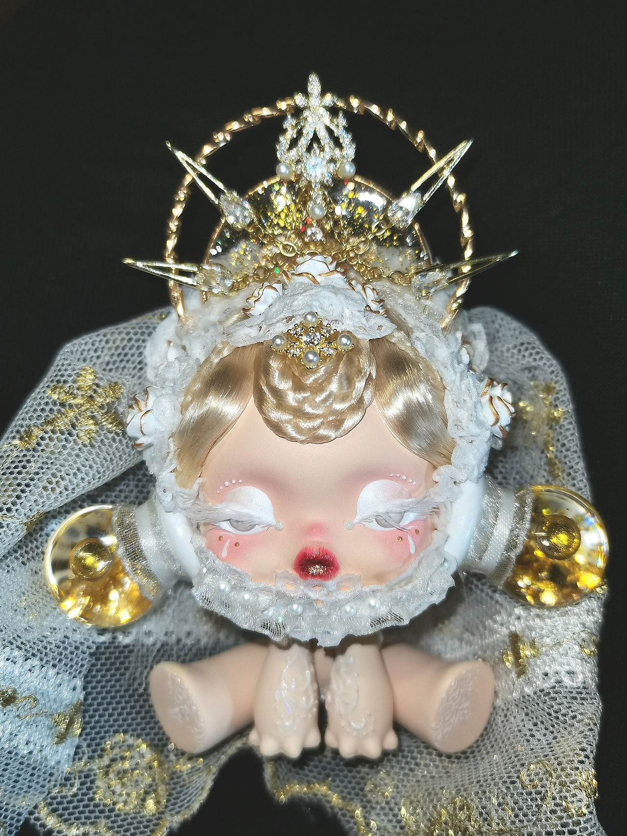 原创skullpanda改娃圣母3原创设计第一只