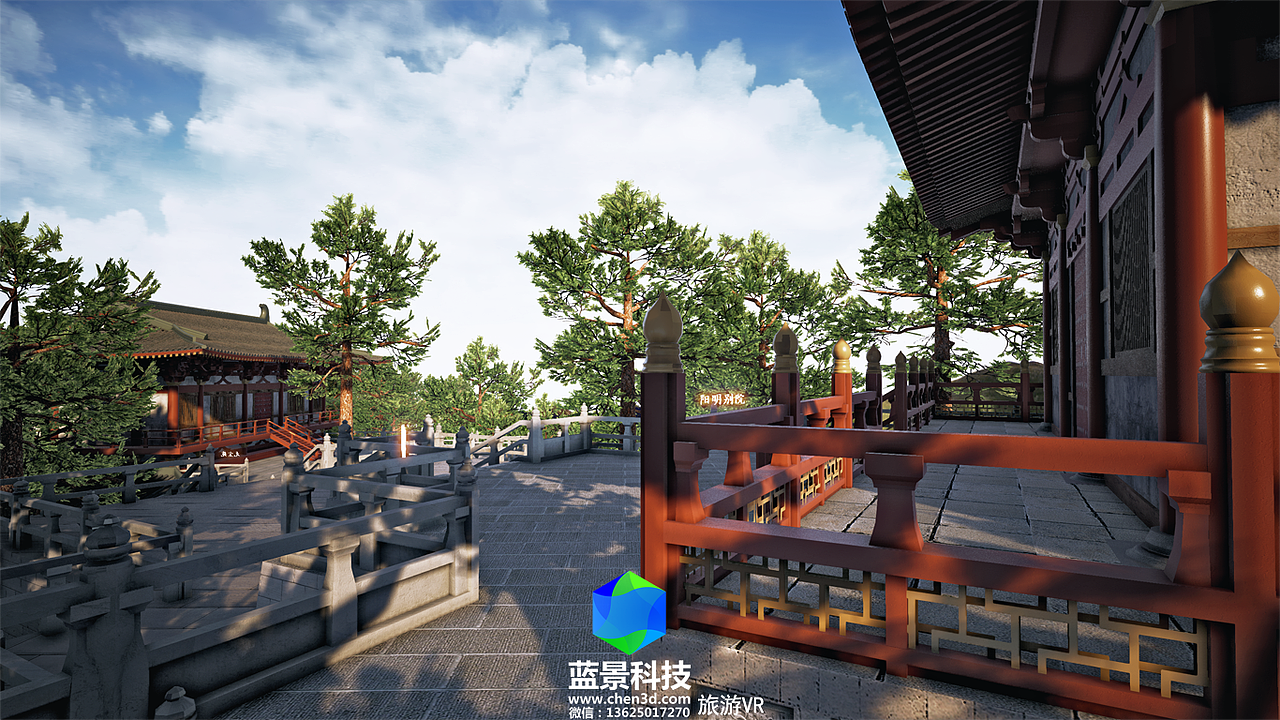 古建虚拟现实 古建vr 虚拟现实 虚幻4制作 ue4（图ZMTMyNTYwNjUy） - 场景 - 站酷设计师蓝景科技元宇宙原创素材 - 站酷ZCOOL