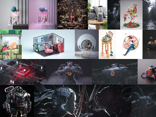 2019上半年作品合集—C4D