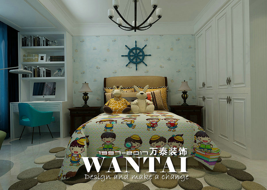 泰安装修公司—泰安儿童房装修,还孩子一个童真的世界