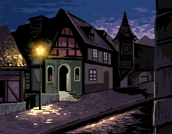 像素小景（图ZMTg0OTExODcy） - 像素画 - 站酷设计师蚊子宝宝原创素材 - 站酷ZCOOL