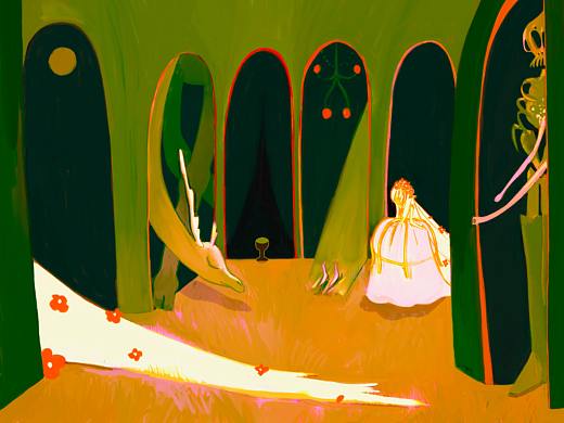 个人创作-门系列（个人主页-ZNTE1ODM5MzY=） - 艺术插画 - 站酷设计师StephZ原创素材 - 站酷ZCOOL