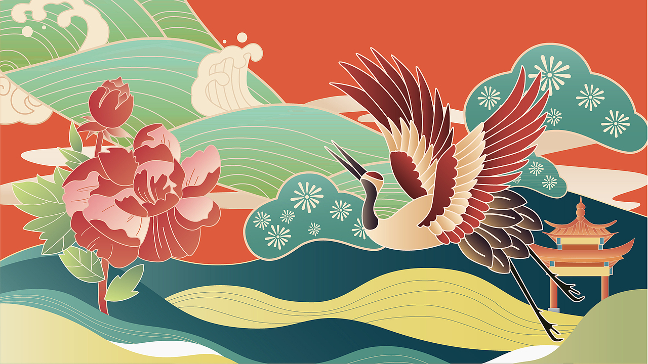 萃芳亭｜国风特色茶饮（图ZMjUyNDQ5NTQ0） - 品牌 - 站酷设计师武零二原创素材 - 站酷ZCOOL