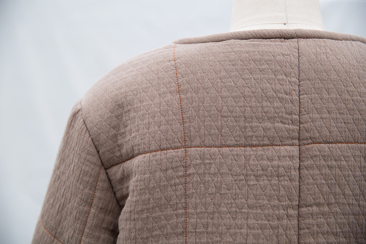 原创设计 2013秋冬新款复古中式文艺范套头棉袄外套