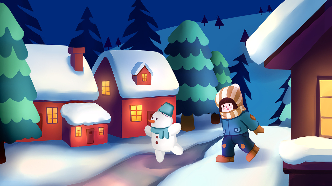 家乡,下雪了吗~