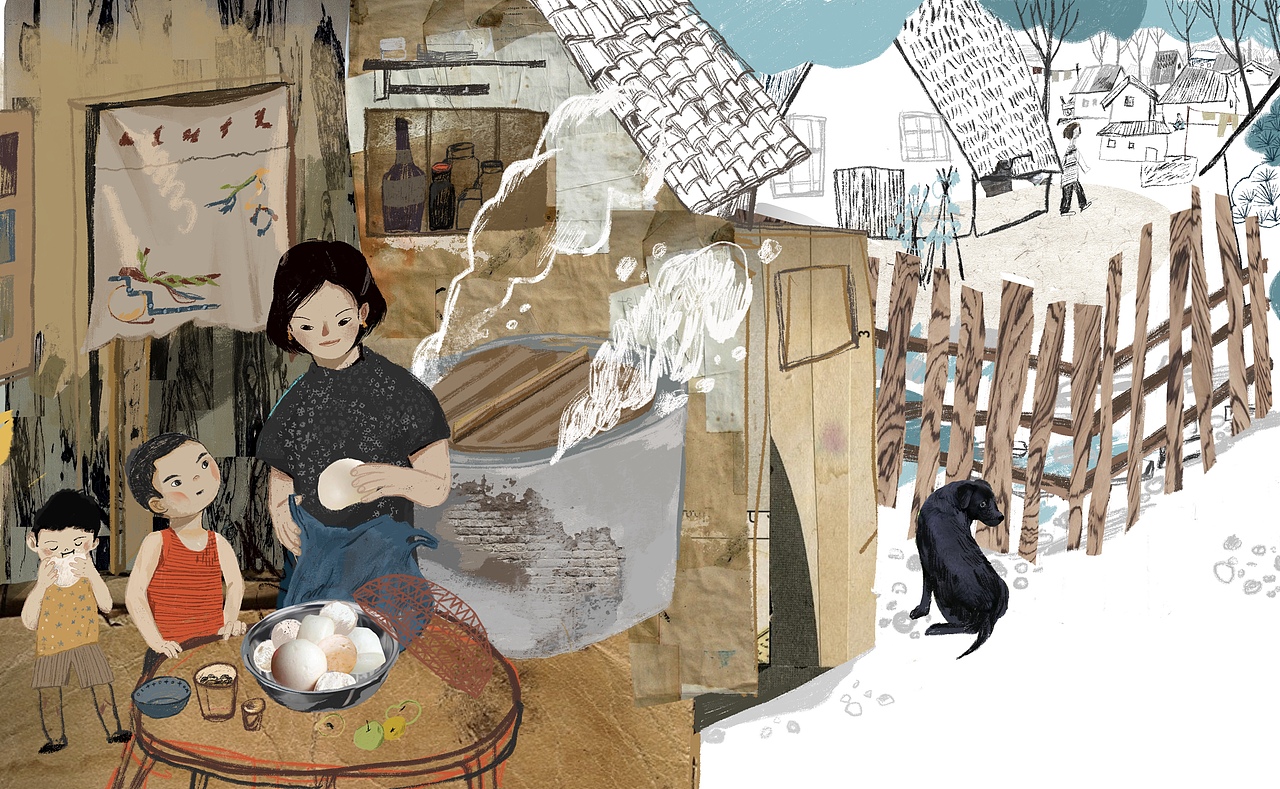 非遗作品《瞎腔》（图ZMzYyMDc2Njg0） - 绘本 - 站酷设计师锅一菌009原创素材 - 站酷ZCOOL