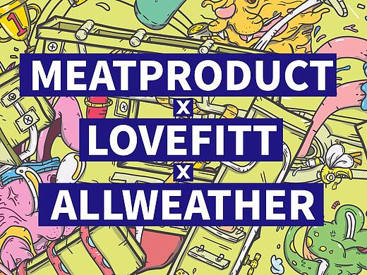 【涂鸦设计】LOVE FITT x All-weather 联名运动周边