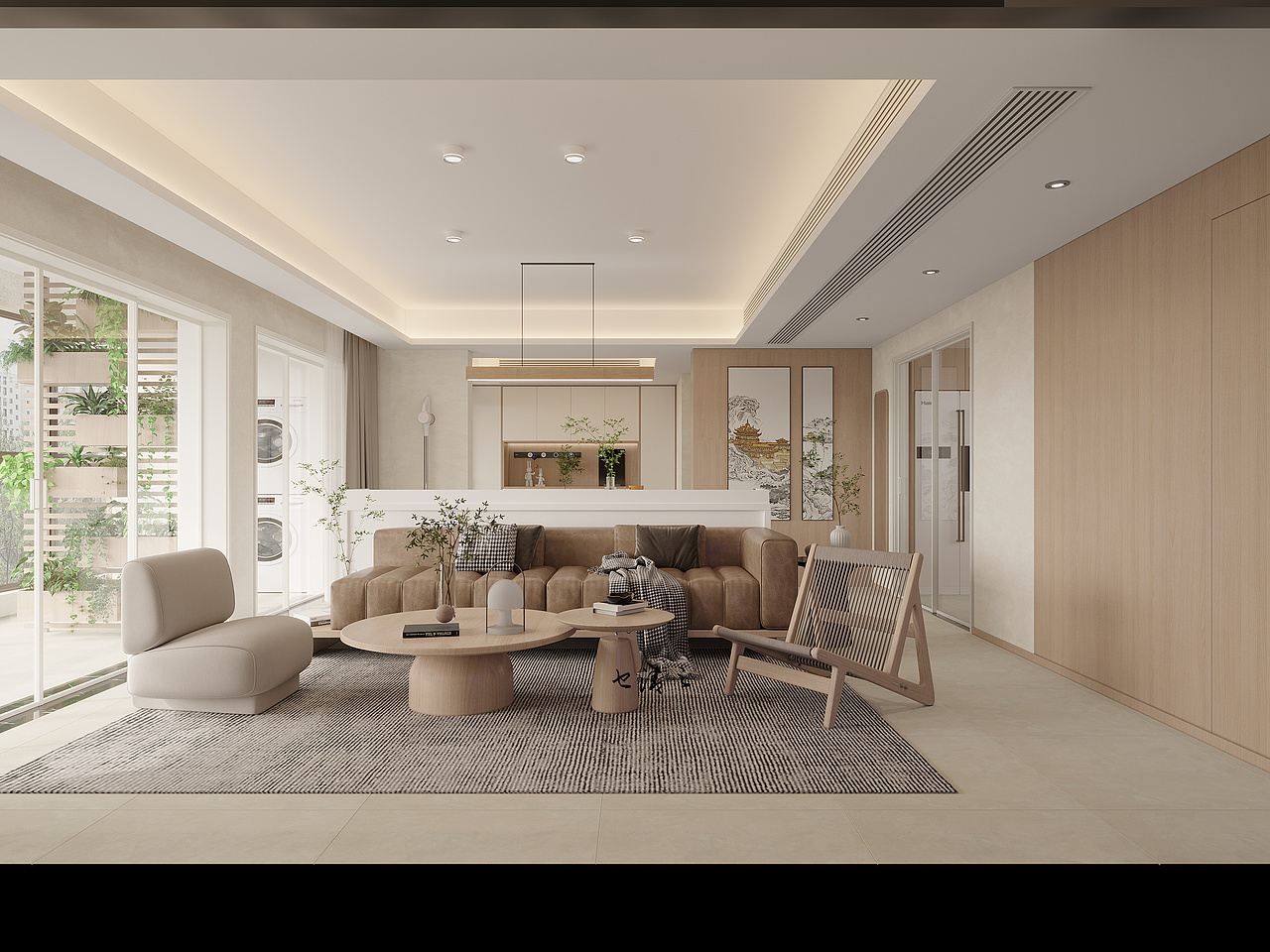 日式|高级淡雅,悠闲的生活空间