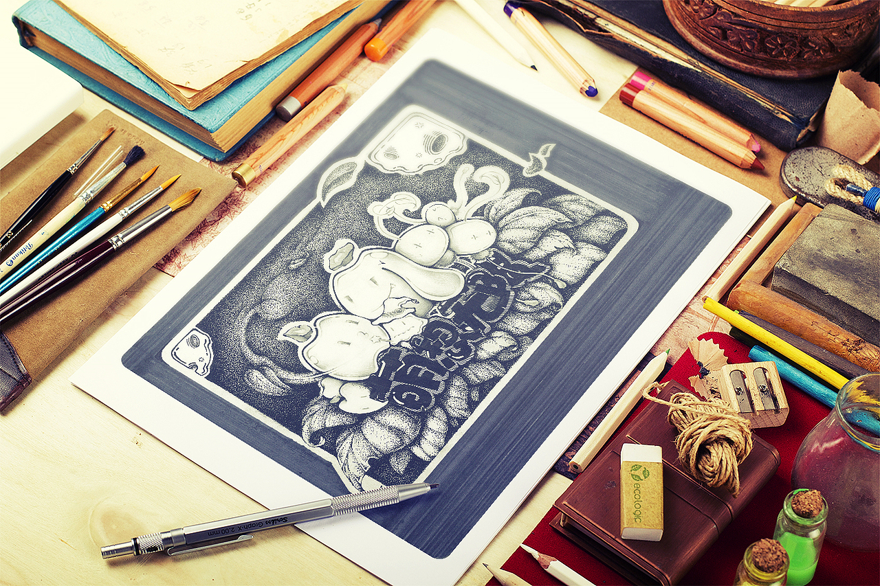 最后来个效果图~