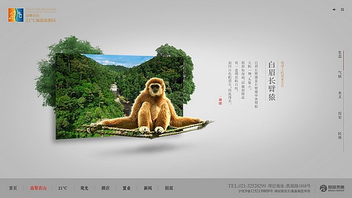 高黎贡山旅游住宅网页（图ZNjU0NzcyNzI=） - 运营设计 - 站酷设计师番薯原创素材 - 站酷ZCOOL